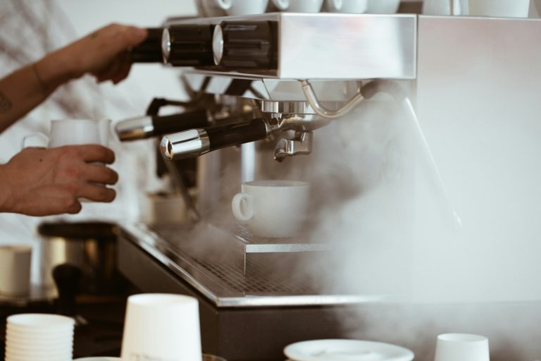 espresso machine at a top Stamford coffee shop, like Lorca