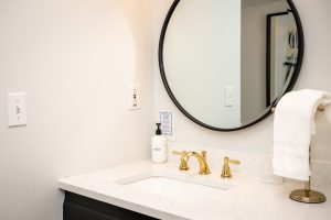 Bathroom sink of Room 3