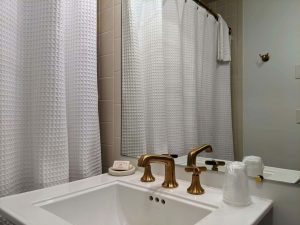 Historic Guest Room With A King Bed | Room 27 12 bathroom sink of room 27