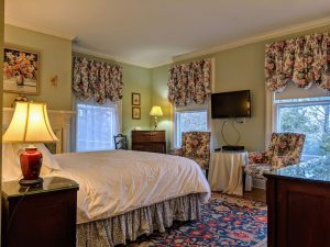 Historic Room With Queen Bed And Spacious Bath: Room 26 2 room 26 bedroom from door scaled 1 Historic Room with Queen Bed and Spacious Bath: Room 26