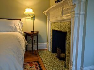Historic Room With Queen Bed And Spacious Bath: Room 26 6 room 26 fireplace scaled 1 Historic Room with Queen Bed and Spacious Bath: Room 26