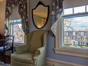 Historic Guest Room With A King Bed | Room 27 7 room 27 street view scaled 1 Historic Guest Room with a King Bed | Room 27
