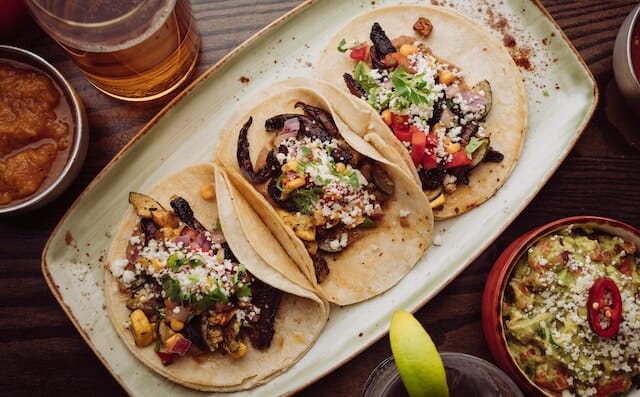 bartaco combines fresh ingredients for its take on upscale mexican street food in a relaxed environment