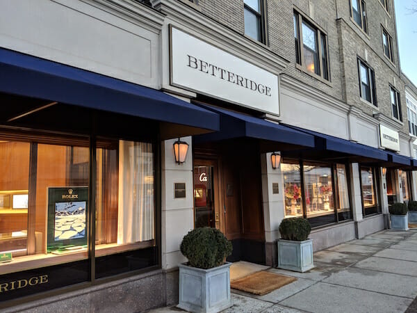 betteridge jewelers on greenwich avenue in downtown greenwich ct