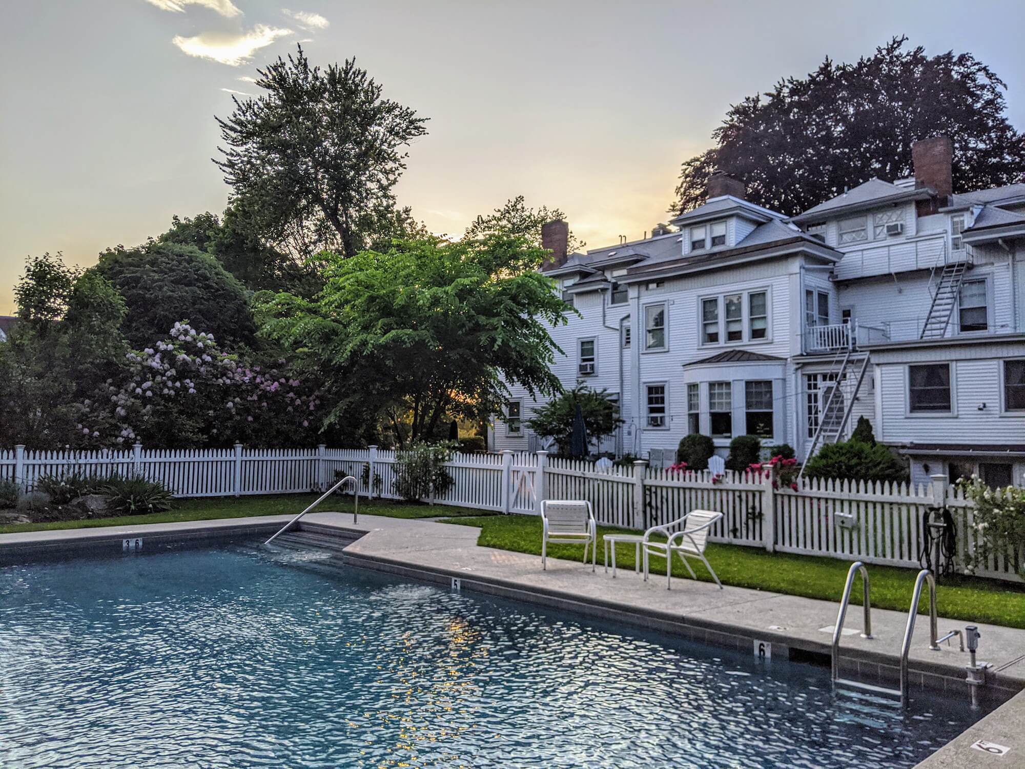 stanton house inn greenwich ct inn pool sunset Frequently Asked Questions