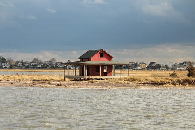 tiny shoreline house in westport, close to sherwood island state park