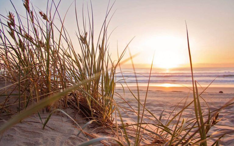 walking the beach at sunrise is one of the best things to do in connecticut in the summer
