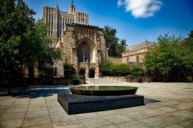 yale university in New Haven, Connecticut