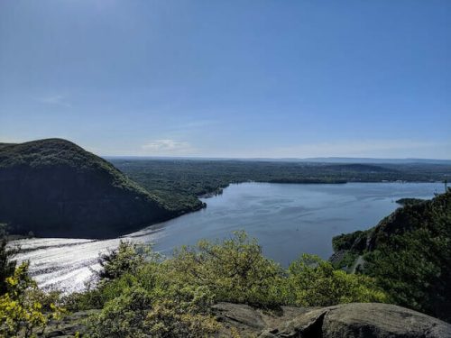 view from Hudson Highlands
