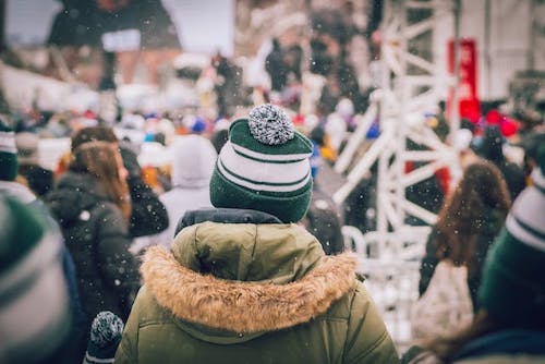 family fun at a winter festival in New Haven, Connecticut, like the Lake Compounce Holiday Lights fair