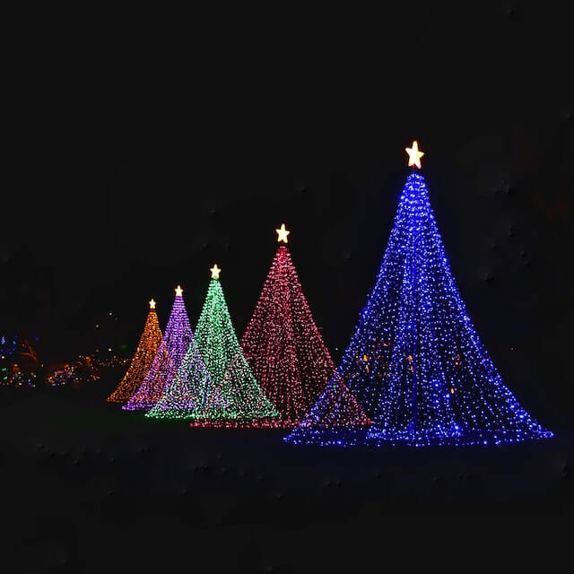 You'll find a fantasy of lights all over Connecticut