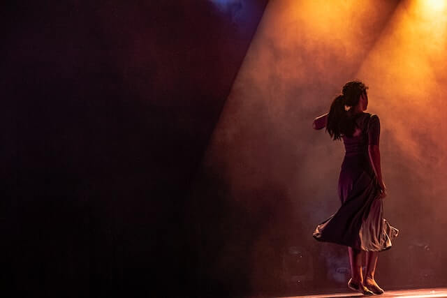 dancer performing on stage