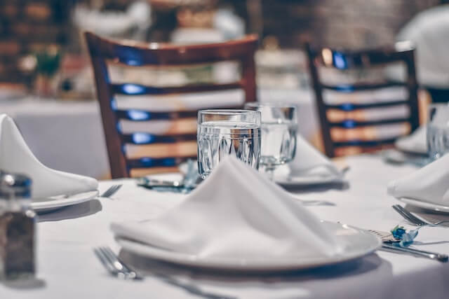 dining room at one of the best hotels in stamford ct
