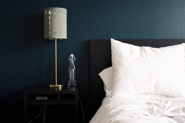 nightstand at one of the best hotels in stamford ct