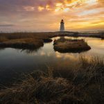 lighthouse on long island sound, one of the many unique things to do in bridgeport, ct