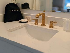 room 30 sackett suite bathroom faucet Sackett Suite: A Two-Room King Suite in Greenwich, CT