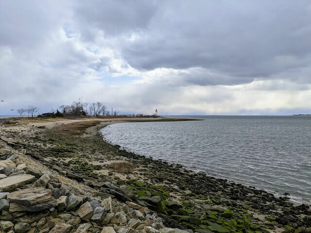 Lighthouse on Fayerweather island