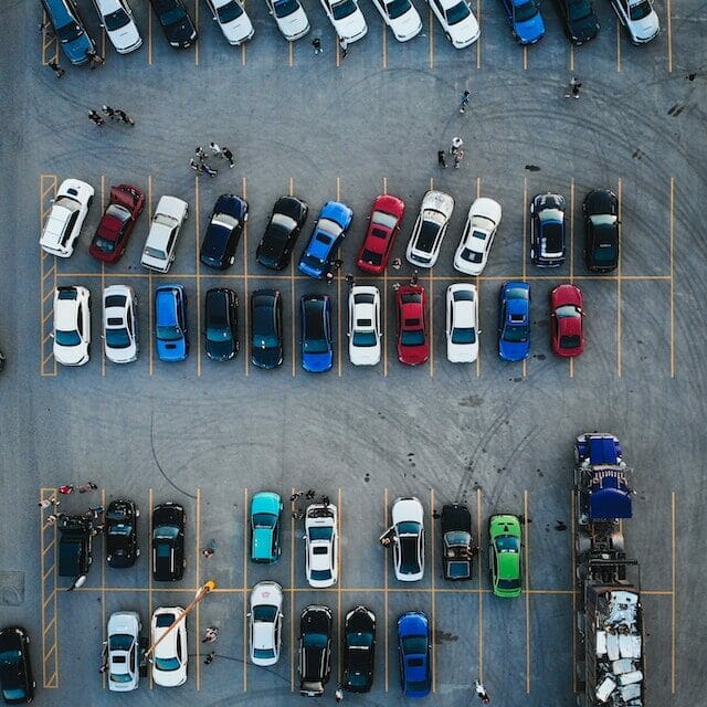 Greenwich Hyatt Regency hotel parking lot