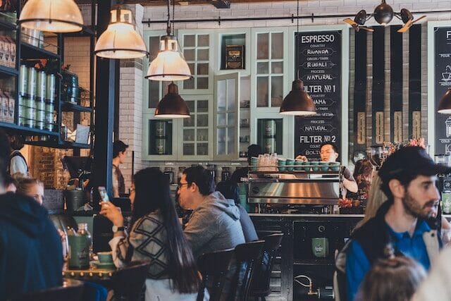 A selection of coffee shops for breakfast
