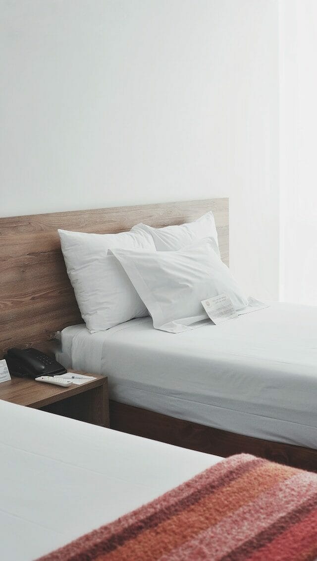 A room in a gay-friendly hotel in Connecticut