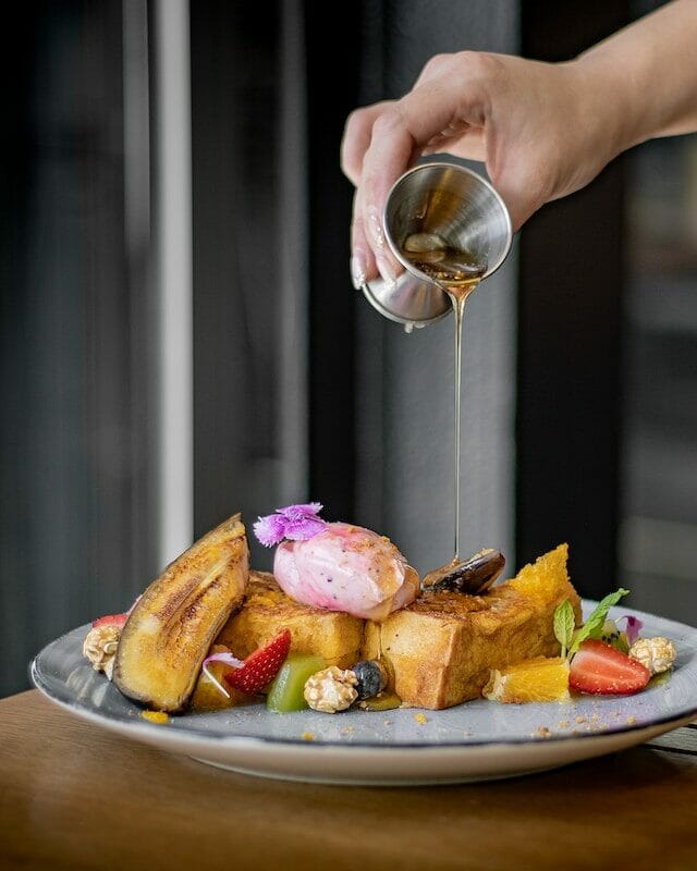 A delicious plate of French Toast and Pancakes, perfect for breakfast in Norwalk CT