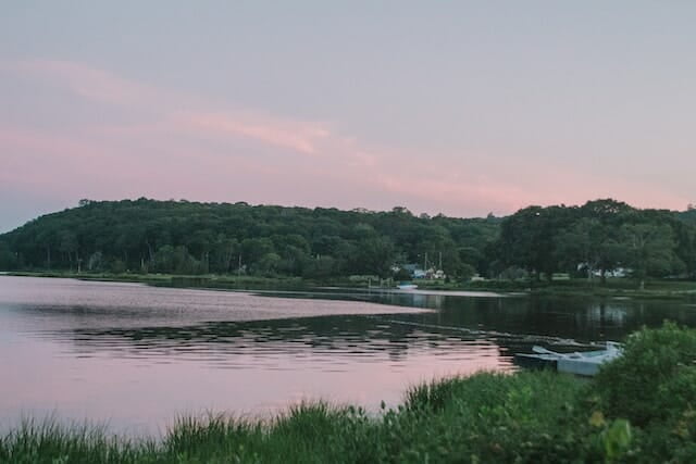 Mystic River features stretches that feel lake-like