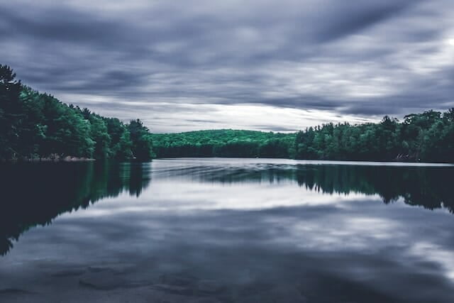 lake in naugatuck state forest
