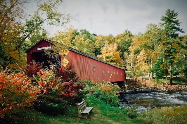 The West Cornwall covered bridge, one of the many historic sites worth visiting