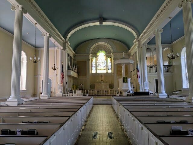 Interior of St Stephen's Episcopal Church