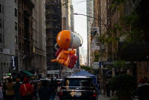 Character at the Macy's Thanksgiving Day parade