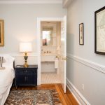 King Bed Suite With Divided Bath: Pomeroy Suite 6 Entrance to the toilet in the Pomeroy Suite