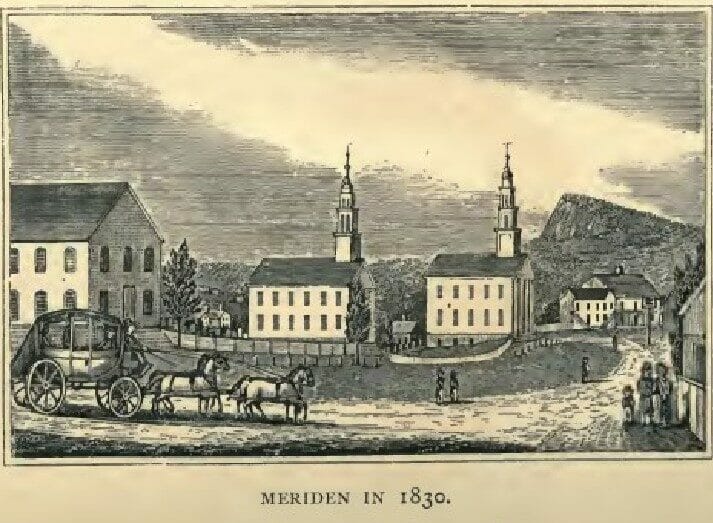 Picture of Meriden in 1830