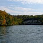 Glen Road Silver Bridge from Southbury, CT, to Newtown, CT
