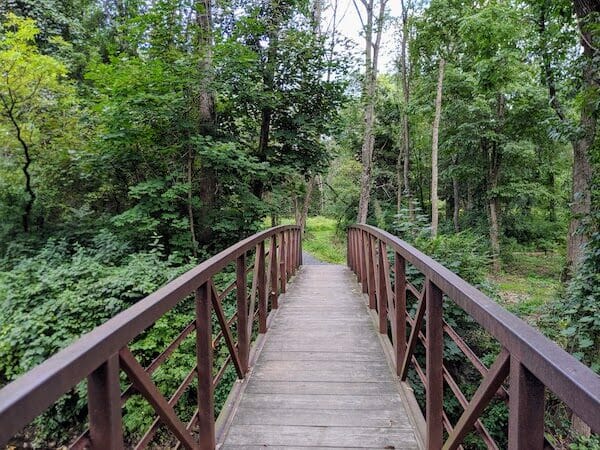 Bridge over the Norwalk River from Schenck's Island