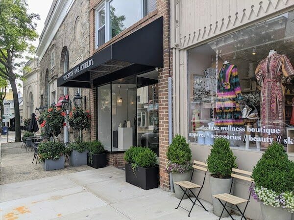 Shop till you drop along the main drag of town