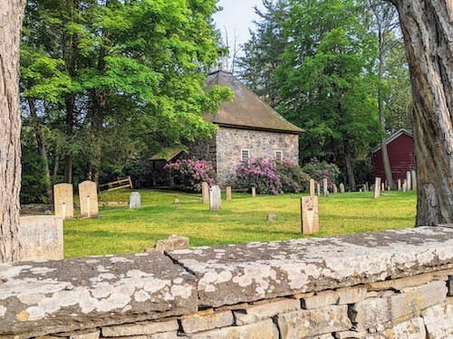 Walk through the old Huguenot area of New Paltz, NY, a beautiful place to wander