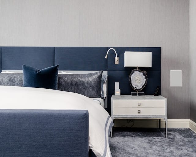 One of the hotel rooms at one of the many luxury hotels in New York