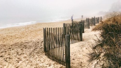 Winter trip to the New England coast, where the only ski resort available may not be too impressive