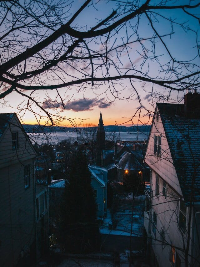 Things To Do In Tarrytown Ny: Top 23 Most Unique Spots 5 Looking towards the river, with a historic home or two in the shot