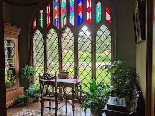 interior of Roseland Cottage, one of the best things to do near Woodstock, CT