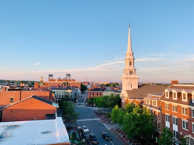 Downtown Portsmouth, New Hampshire