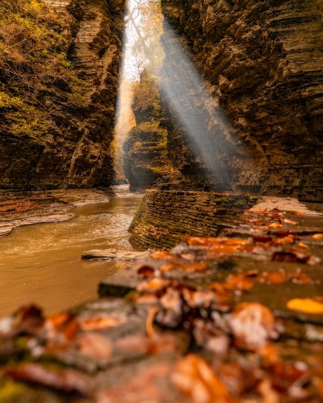 One of the Watkins Glen waterfalls