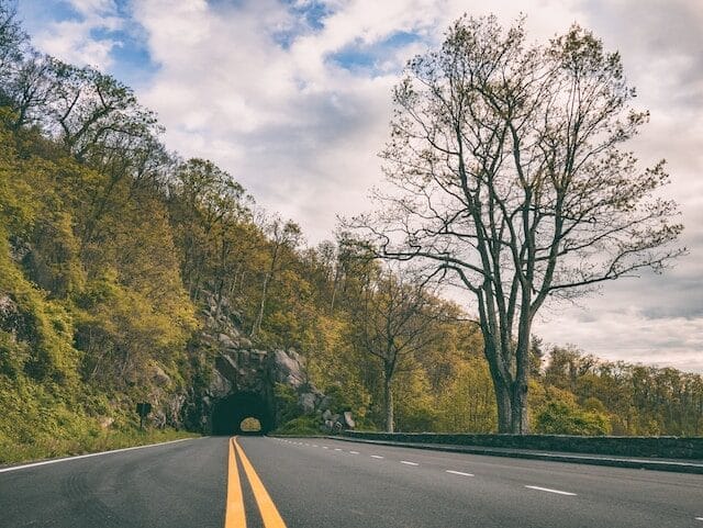 Tunnel at Shenandoah National Park