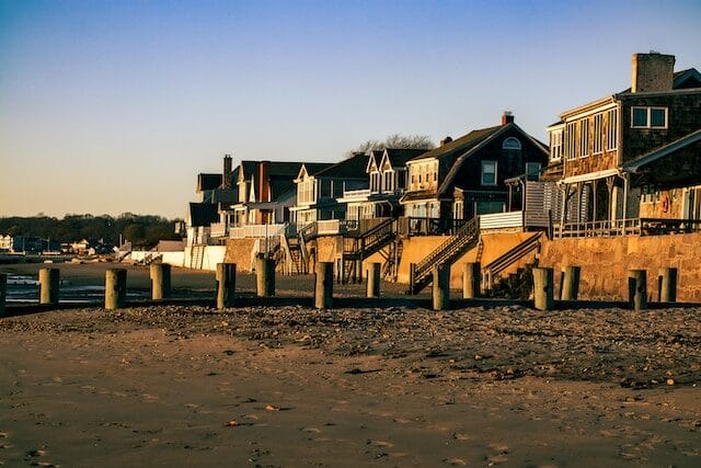 Beach life is a thing here, even with all the artwork