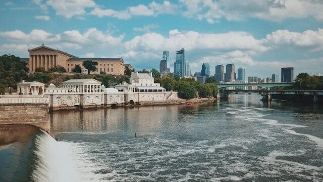Riverside city section of Philadelphia