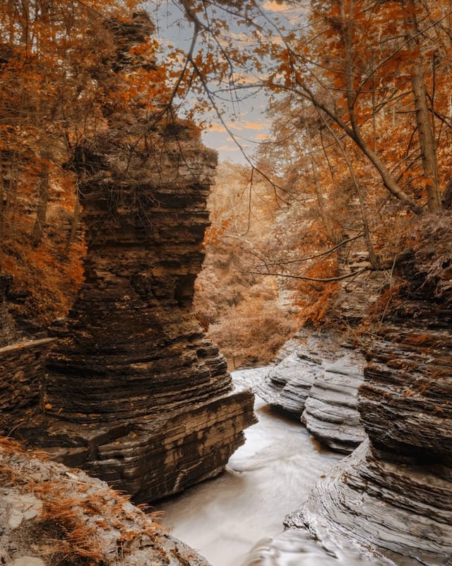 Finger Lakes Falls near Ithaca, NY