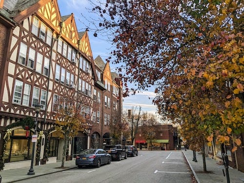 downtown Scarsdale, NY