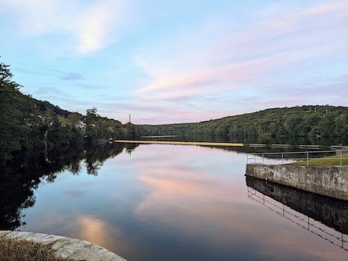 Shetucket River reservoir