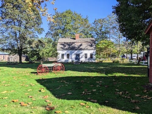 The Hendrick Cottage at the Simsbury Historical Society