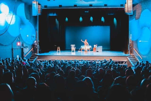 A theater performance can be so much fun